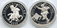 Anlagemünzen Medal Creek Nation of Indians 999 Silver 1 oz Round Dollar - H155 -