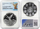 Anlagemünzen 2023 Mexico 1 Oz Silver Libertad Onza Proof NGC PF70 Coin Moneda Plata - JP712 -