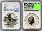 Anlagemünzen 2021 Marge & Maggie Simpsons 1 oz Silver Coin NGC MS 70 Tuvalu $1 Release JN702 -