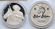 Anlagemünzen General Pancho Villa Mexico Mad Mules 1 oz 999 Silver Round Plata Onza - JP742 -