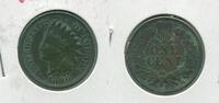 USA Indian Head Cent Penny Copper Coin 1C - RK287 -