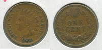 USA Indian Head Cent Penny Copper Coin 1C - RK290 -