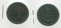 USA Indian Head Cent Penny Copper Coin 1C - RK293 -