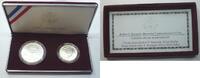 USA Dollar Robert Kennedy Silver + JFK Matte Half US Mint Coin Set - P199 -