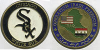 Collectibles Medal Chicago White Sox Military Challenge Coin - Operation Iraqi Freedom G149 -