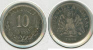 Weltmünzen 10 Centavos Mexico Alamos Silver Coin - RK391 -
