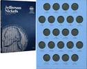 Publications & Supplies Jefferson Nickel Coin Folder 1962 to 1995 Set - Whitman Album 9039 Collection -