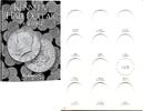 Publications & Supplies Half Dollar Coin Folder - Kennedy 1964 to 1984 Set - HE Harris Album 2696 -