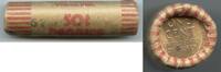 US Coins Cent 1957-P Lincoln Wheat  Penny 50-Coin Roll Uncirculated Penn... 34,64 EUR  zzgl. 23,34 EUR Versand
