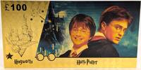 US Paper Money 100 Euro Harry Potter Hogwarts &euro; 24K Gold Foil Plated Bil... 3,42 EUR  zzgl. 23,34 EUR Versand