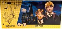 US Paper Money 100 Euro Ron Weasley Harry Potter Hogwarts &euro; 24K Gold Foi... 3,42 EUR  zzgl. 23,34 EUR Versand