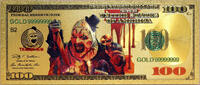 US Paper Money  Art The Clown $100 Terrifier Full Color Note Novelty 24K... 3,42 EUR  zzgl. 23,34 EUR Versand