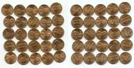 US Coins Cent 1982-P Lincoln Memorial  Penny Zinc Small Date 50-Coin Rol... 103,92 EUR  zzgl. 23,34 EUR Versand