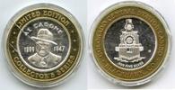 Other Token Al Capone 999 Silver Colorado Central Station Casino  Medal ... 51,96 EUR  zzgl. 23,34 EUR Versand