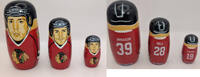 Other  Chicago Blackhawks NHL Arnason Bell Calder Nesting Dolls Set Offi... 15,54 EUR  zzgl. 23,34 EUR Versand