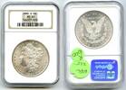 US Coins Dollar 1880-S Morgan Silver  NGC MS 65 Certified - San Francisc... 193,72 EUR  zzgl. 23,20 EUR Versand