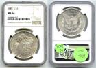 US Coins Dollar 1881-S Morgan Silver  NGC MS 64 Certified - San Francisc... 111,93 EUR  zzgl. 23,20 EUR Versand