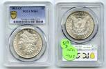 US Coins Dollar 1883-CC Morgan Silver  PCGS MS61 Certified - Carson City... 387,43 EUR  zzgl. Versand