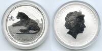 Bullion $1 Coin 2010 Australia Lunar Year of Tiger 999 Silver 1 oz  Bull... 94,71 EUR  zzgl. 23,20 EUR Versand