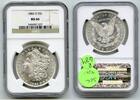 US Coins Dollar 1884-O Morgan Silver  NGC MS66 Certified - New Orleans M... 387,43 EUR  zzgl. Versand