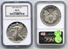 Bullion Dollar 1987 American Eagle 1 oz Silver  NGC MS69 Certified Ounce... 77,49 EUR  zzgl. 23,20 EUR Versand