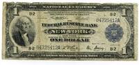 US Paper Money 1918 $ 1 National Currency Note Large Size New York Feder... 103,32 EUR  zzgl. 23,20 EUR Versand