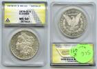 US Coins Dollar 1878-CC Morgan Silver  ANACS MS60 Details Cleaned - Cars... 344,39 EUR  zzgl. Versand