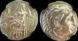 KINGDOM OF THRACE Lysimachus, 305-281 BC Thracian Kingdom Lysimachus (305–281 BC) AR Drachm Colophon Mint, NGC CH XF NGC Ch XF Strike: 5/5 Surface: 4/5 Strike: 5/5 Surface: 4/5