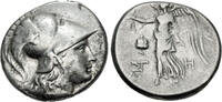 AR TETRADRACHM 205 BC Greece PAMPHYLIA, Side. Circa 205-100 BC. AR Tetradrachm (27.5mm, 16.68 g, 1h). Ste–, m VF