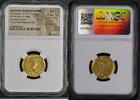 WESTERN ROMAN EMPIRE VALENTINIAN II, A.D. 375-392. AV Solidus (4.48 gms), Constantinople Mint, 5th Of AV Solidus Valentinian II,AD 375-392 NGC AU Str