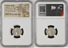 ROMAN EMPIRE Augustus (27 BC-AD 14). AR denarius (18mm, 3.63 gm, 6h). NGC Choice Fine 5/5 - 2 AR Denarius Augustus, 27 BC-AD 14 NGC Ch F Strike: 5/5 