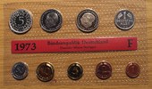 Deutschland 8,68 BRD KMS 1973 F Original Auflage nur 9100 Stk. -