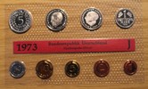 Deutschland 8,68 BRD KMS 1973 J Original Auflage nur 9000 Stk. -