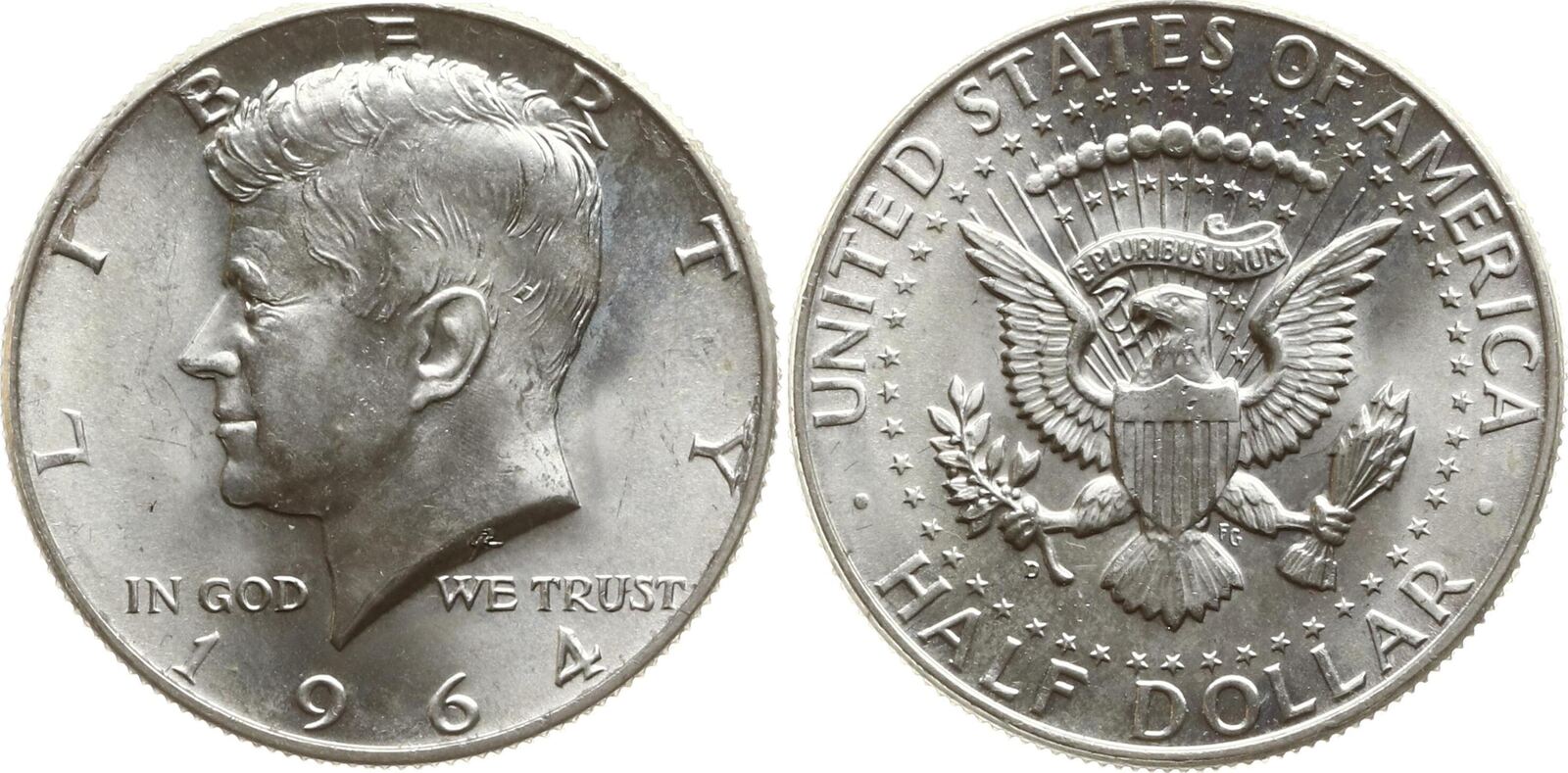 USA 1 2 Dollar Kennedy 1964 D Fast Stempelglanz MA Shops usa-1-2-dollar-kennedy-1964-d-fast-stempelglanz-ma-shops