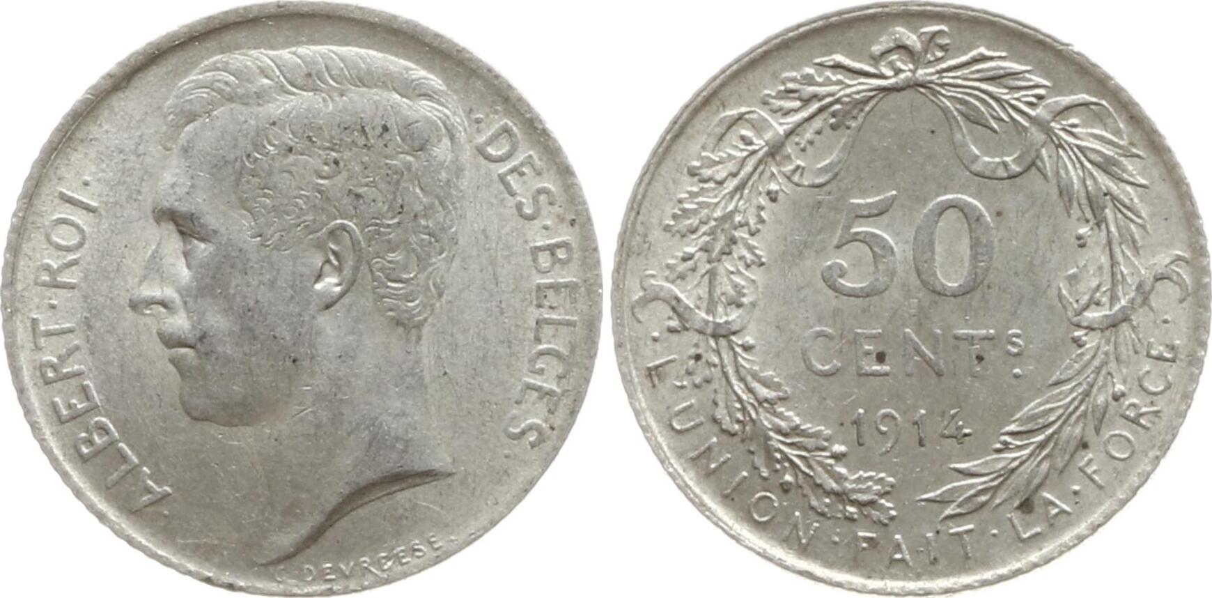 belgien-k-nigreich-50-centimes-1914-albert-i-1909-1934-cents-fast