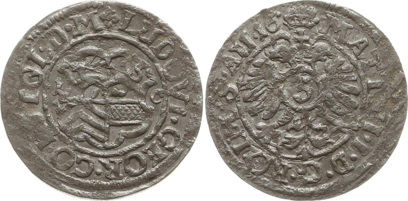 StolbergStolberg, Grafschaft 3 Kreuzer (Groschen) 1616 Ludwig