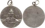 Sachsen, Stadt Leipzig Kleine tragbare Medaille 1913 Auf die Jahrhundertfeier der Völkerschlacht bei Leipzig, Punze Ges. Gesch. Fast vorzüglich