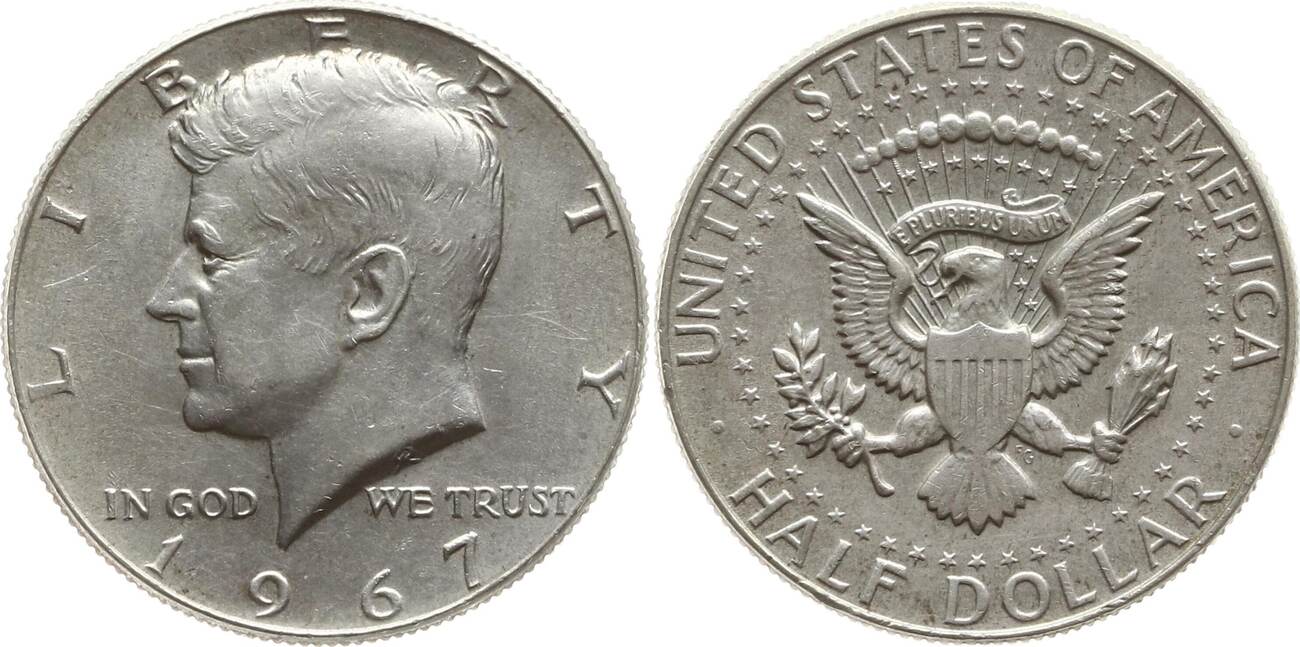 USA 1 2 Dollar Kennedy 1967 Fast Vorz glich MA Shops usa-1-2-dollar-kennedy-1967-fast-vorz-glich-ma-shops