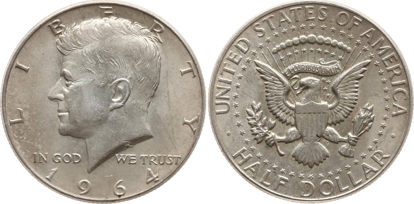 USA 1 2 Dollar Kennedy 1964 Vorz glich MA Shops usa-1-2-dollar-kennedy-1964-vorz-glich-ma-shops