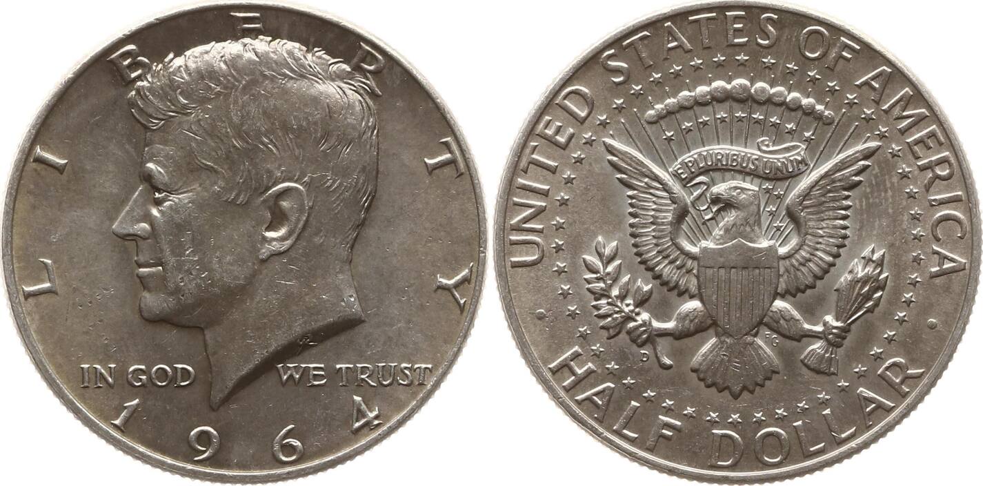 USA Kennedy Halbdollar 1973 – Kupfer-Nickel, 30,61 Mm, 11,34 G, KM-Nr. 202b, Sammelmünze In Vorzüglicher Qualität
