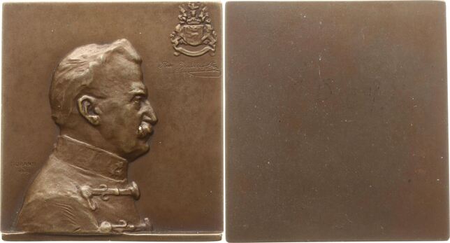 Kaiserreich Österreich, Königreich Ungarn Einseitige Bronzeplakette