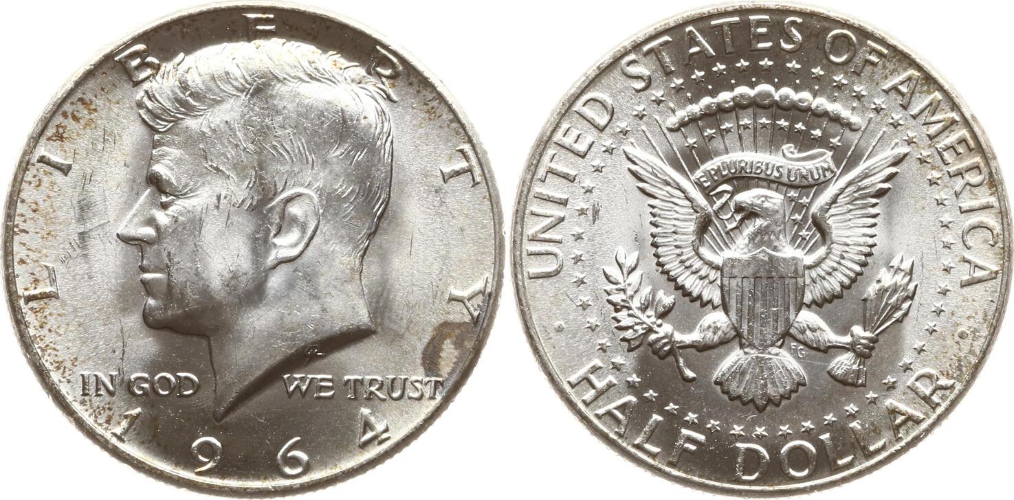 USA 1 2 Dollar Kennedy 1964 PP Kl Fleck MA Shops usa-1-2-dollar-kennedy-1964-pp-kl-fleck-ma-shops