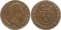 Frankreich, Königreich 1/2 Sol Ludwig XV., 1715 - 1774, Lille -