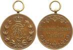 Sachsen, Königreich Tragbare Bronzemedaille Friedrich August III., 1904 - 1918, Militärverdienstmedaille -