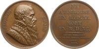 Frankreich, Königreich Bronzemedaille v. Pingret, auf Jacques Cujas, 1520 - 1590, französischer Jurist und Humanist -