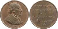 Argentinien, Buenos Aires Bronzemedaille v. Gottuzzo, auf den 80. Geburtstag des Präsidenten Bartolomé Mitre, 1821 - 1906 -