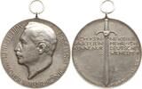 Deutschland, Kaiserreich, Preußen, Königreich Tragbare Silbermedaille Wilhelm II., 1888 - 1918, von Lauer, auf die Thronrede vor dem 1. Weltkrieg -
