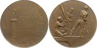 Frankreich, 3. Republik, Paris Bronzemedaille auf den Eiffelturm anlässlich der Weltausstellung, Souvenir de l'Ascension -