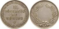 Frankreich, 3. Republik, Departement Rhone Versilberte Bronzemedaille Villefranche sur Saone, Pensionnat des Freres des Ecoles Chrétiennes -