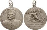 Frankreich, 1. Weltkrieg Tragbare Silbermedaille v. Rasumny, auf General Joffre -